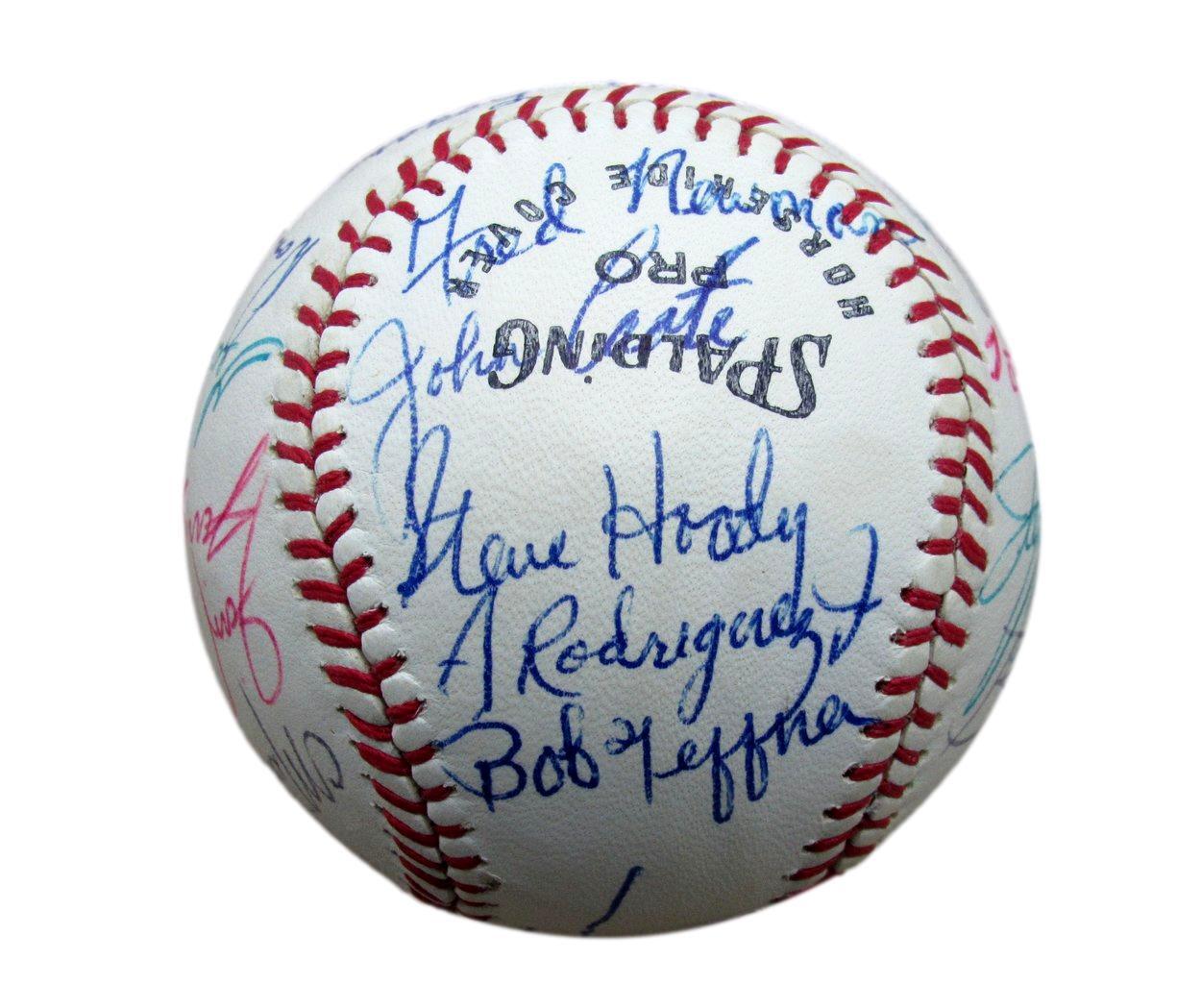 1968 California Angels Team Signed Baseball (23)