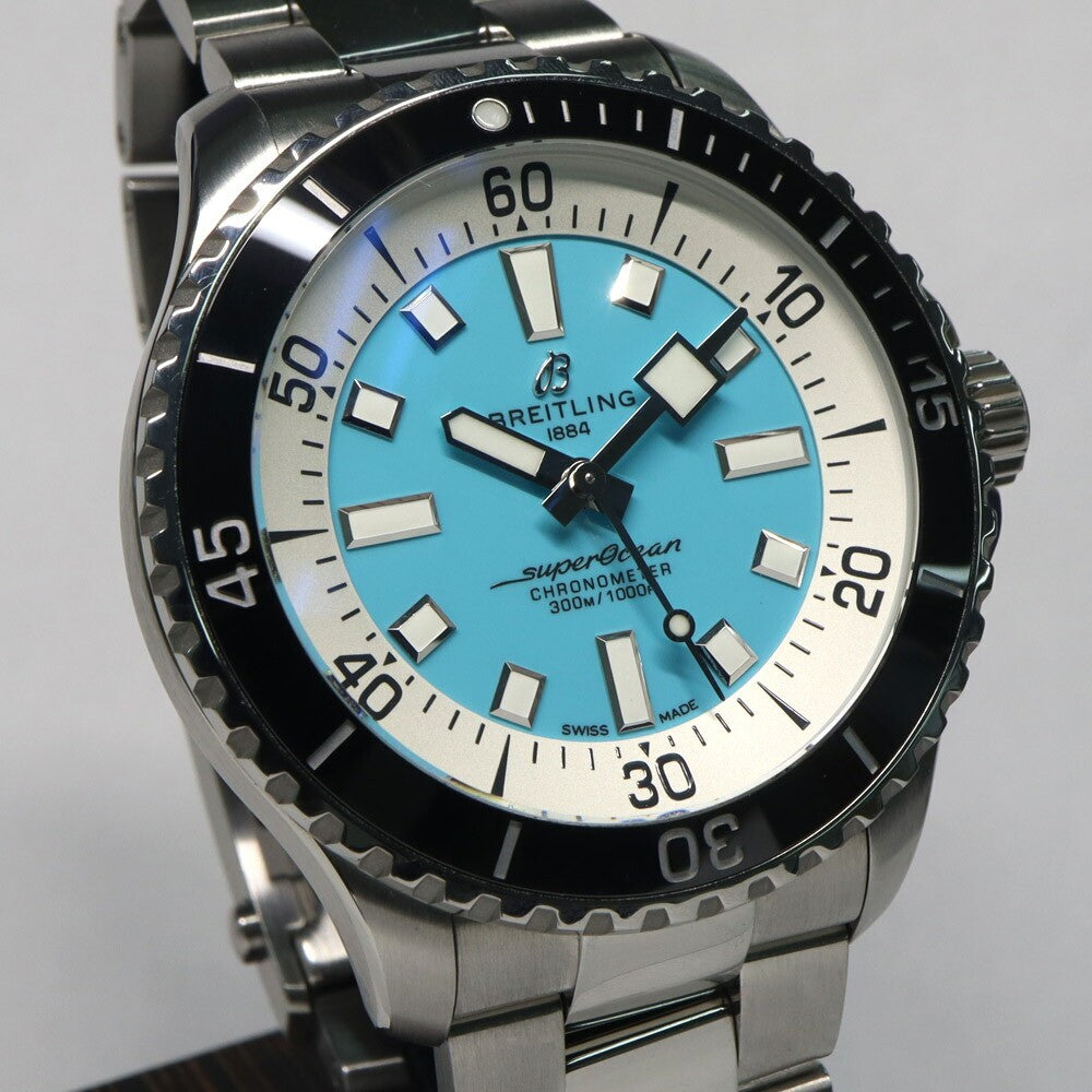 Breitling Superocean Automatic 44 A17376211L2A1 Blue Men'S Used Watch #61016