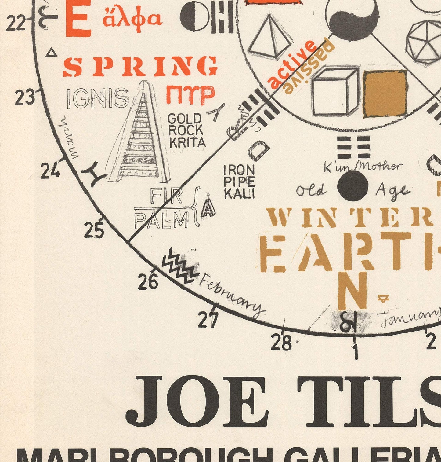 Joe Tilson Marlborough Gallery Rome " Offset