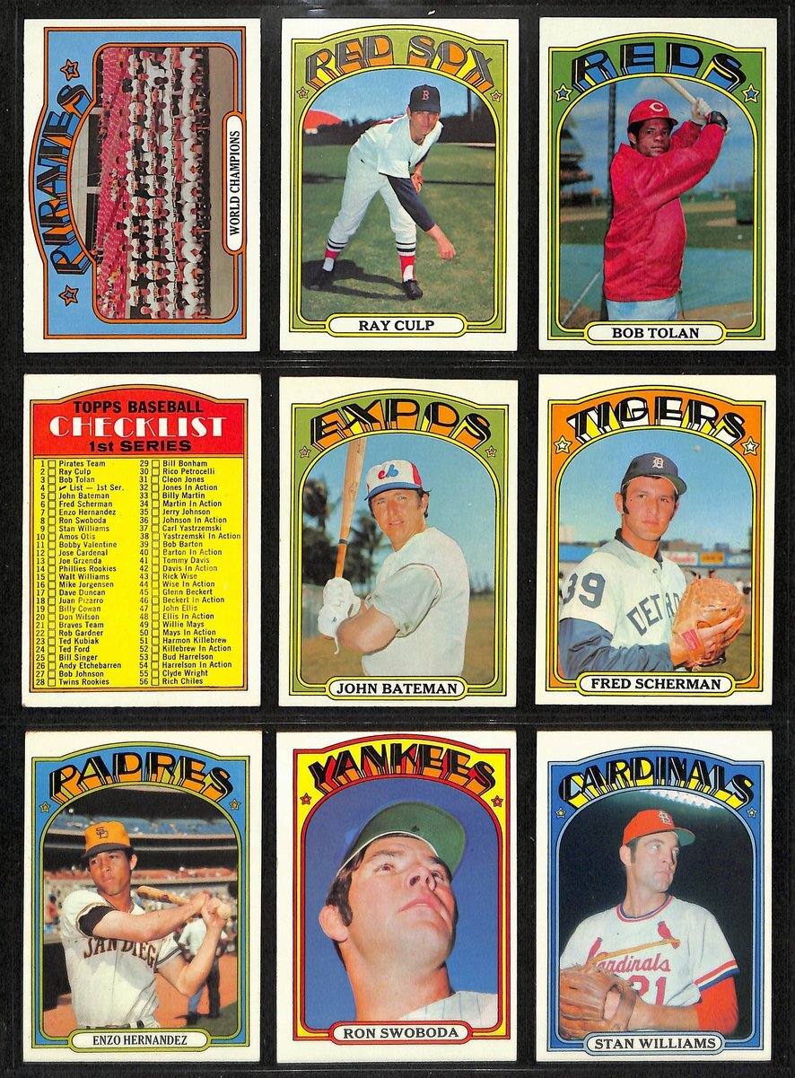 1972 Topps Baseball Complete Set (787)