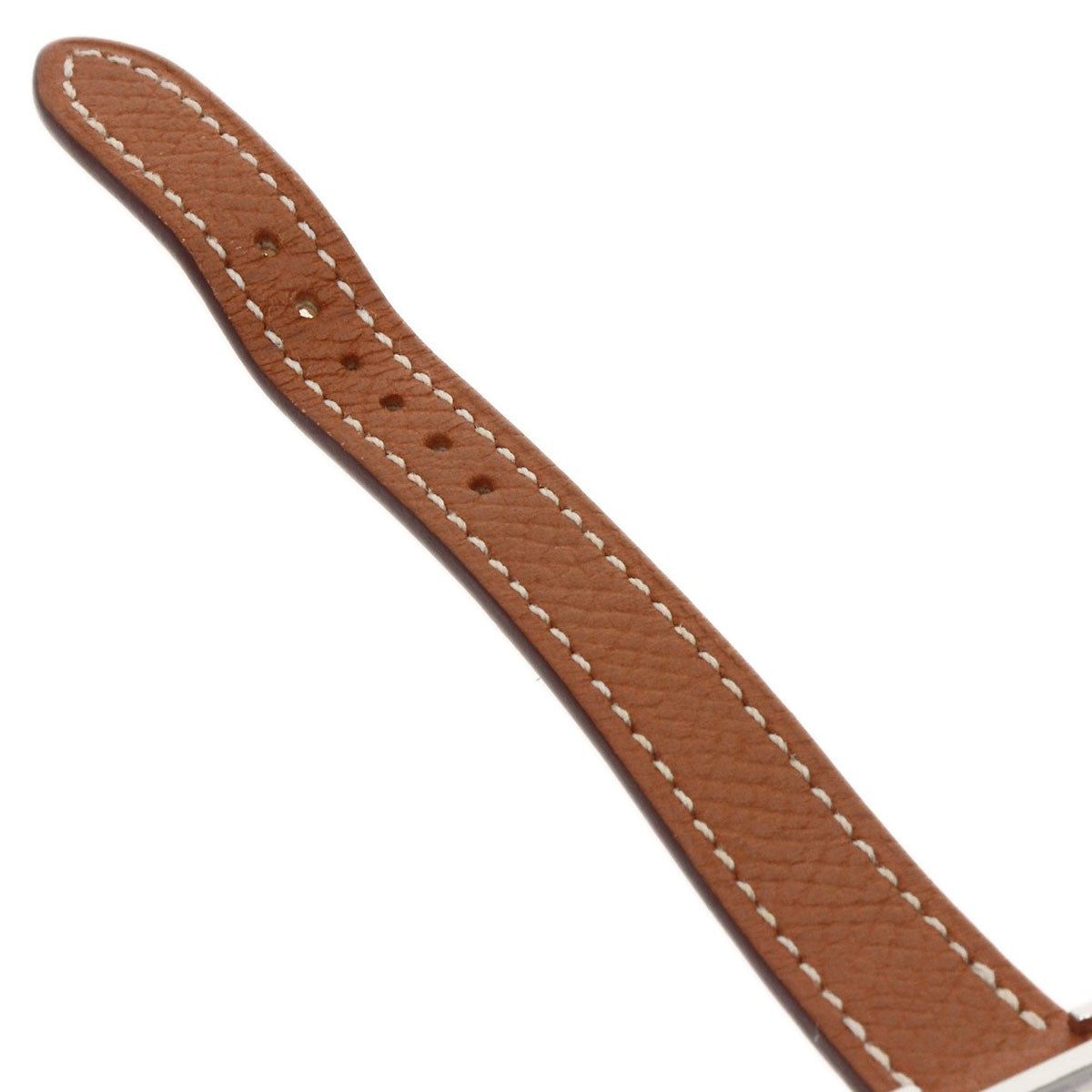 Hermes H Watch Mini Watches Hh1.110 Stainless Steel/Leather