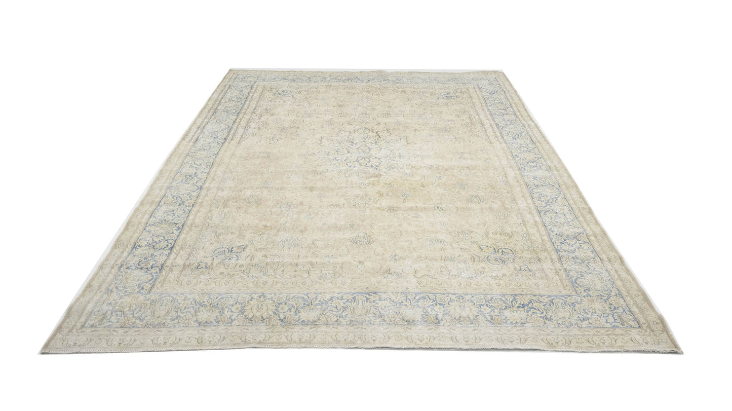 10X13 Ft Antique Distressed Vintage Oriental Rug
