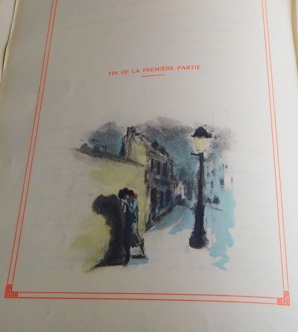Louis Icart Destin De Femme 1945 Limited Ed125 Illustrated Lithographs Art Deco
