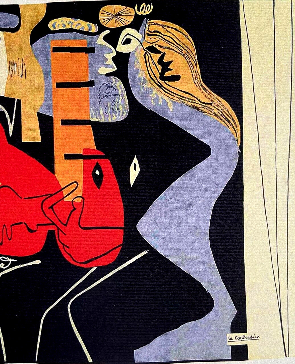 Le Corbusier Lithograph Coa Signed Numbered By