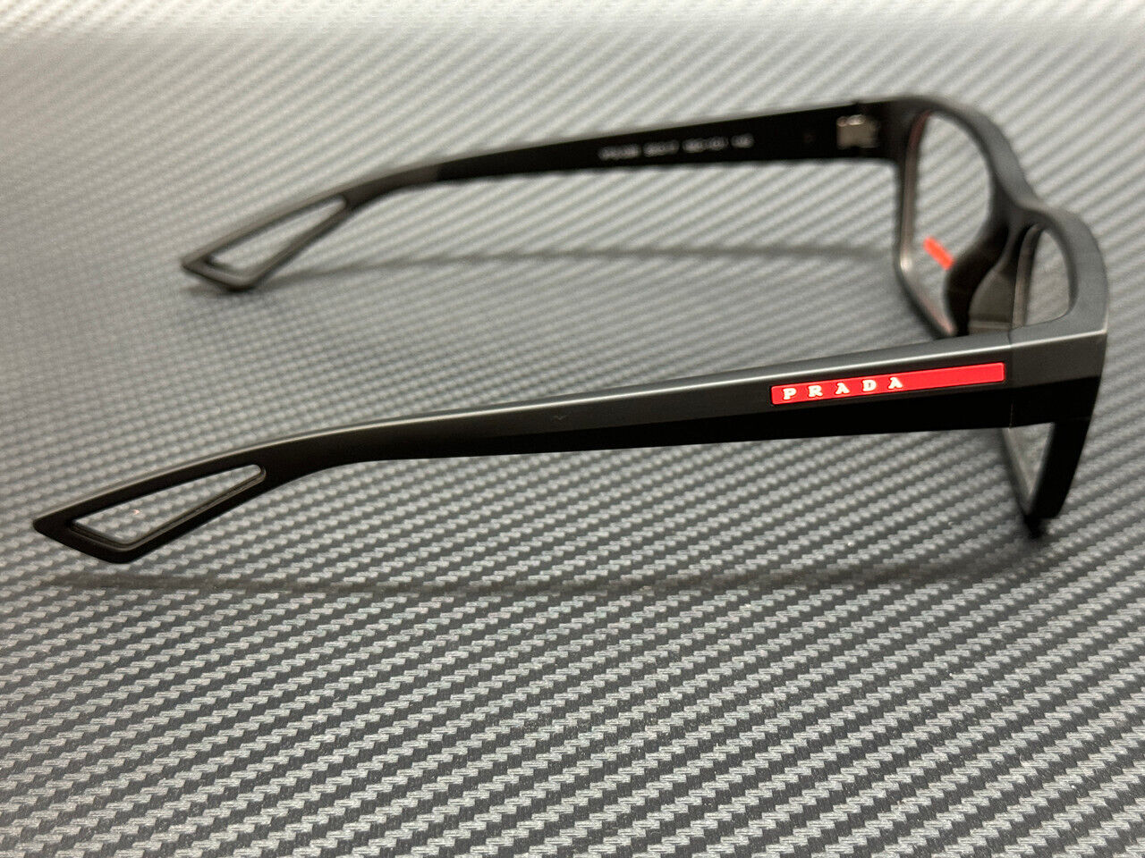 Prada Linea Rossa Ps 03Rv 1Bo1O1 Matte Black