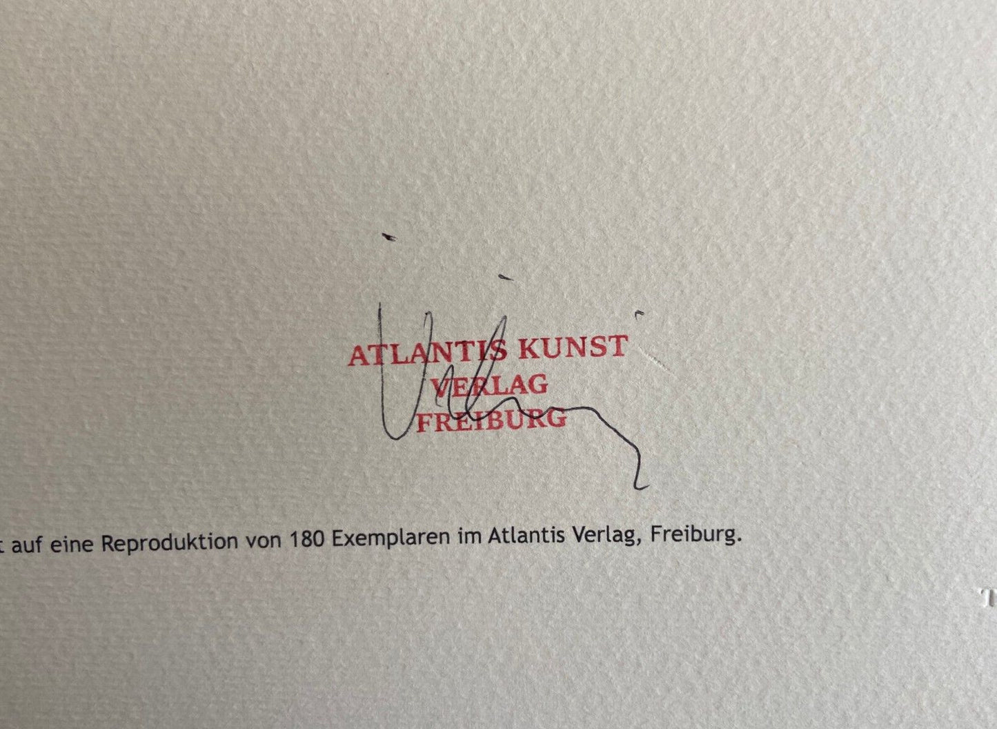 Jackson Pollock Lithograph Coa Signed Numbered By Willem De Kooning