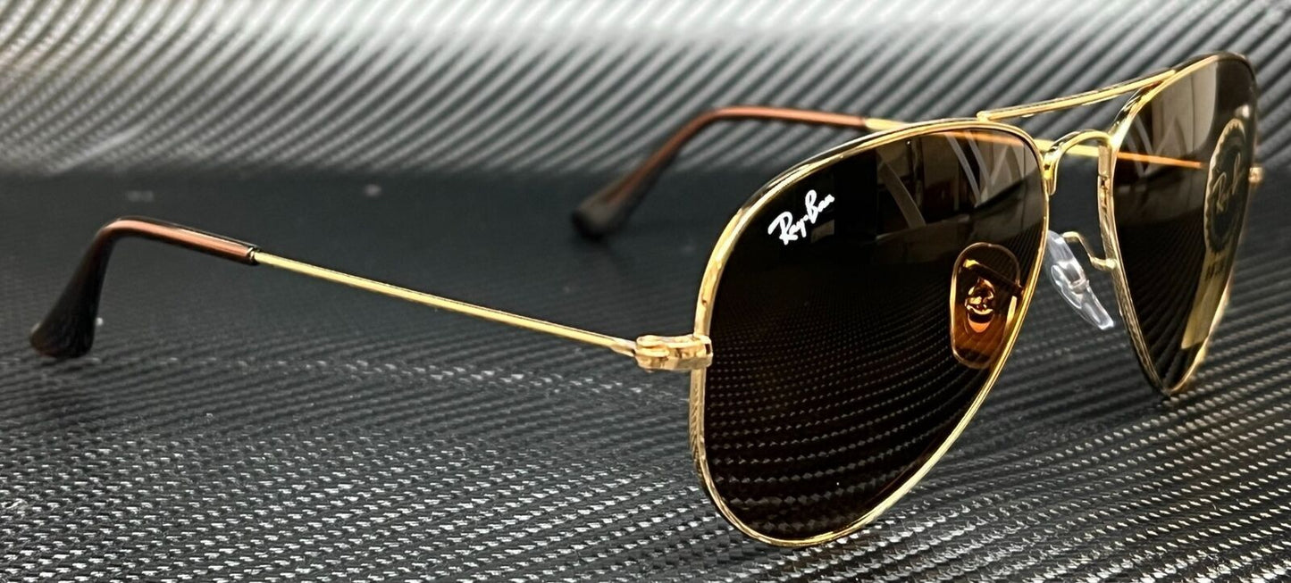 Ray Ban Rb3025 001 33 Gold Aviator 62 Mm Unisex