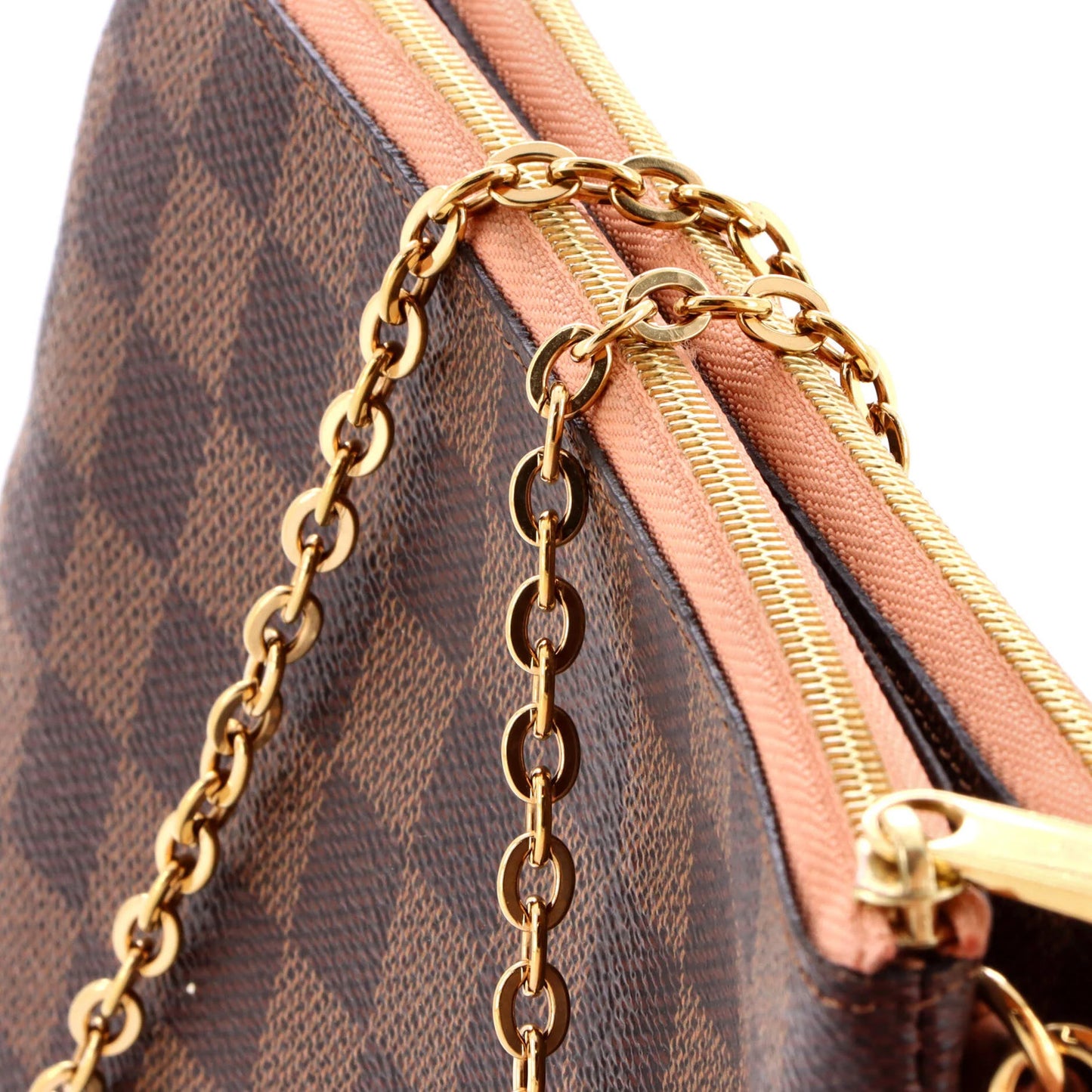 Louis Vuitton Double Zip Pochette Damier
