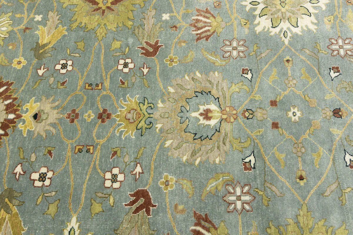 9X12 Ft Osh Chobi Peshawar Oriental Rug Floral