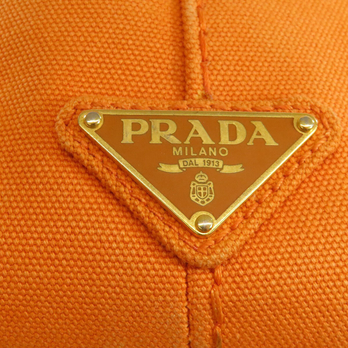 Prada Handbag Canapa Canvas