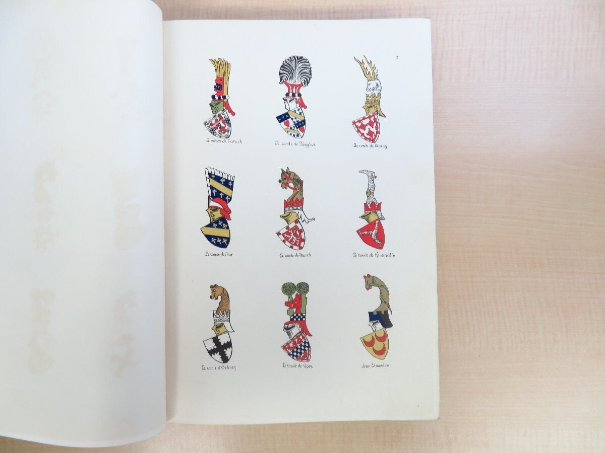 Robert Riddle Stodart 'Scottish Arms' Heraldry Book Richard Wagner Collection