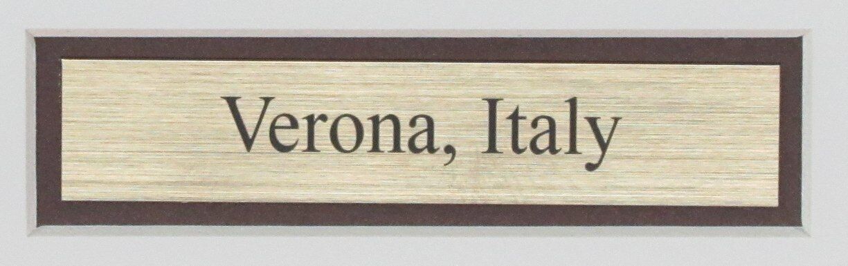 Verona Italy Pano 24X12 Photo Framed 187708