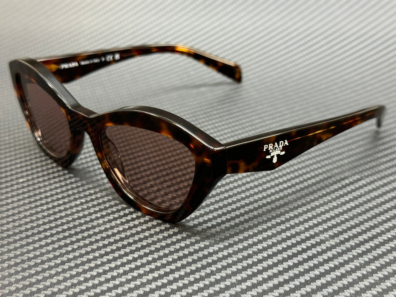 Prada Pr A02S 17N60B Root Tortoise Brown Women'S