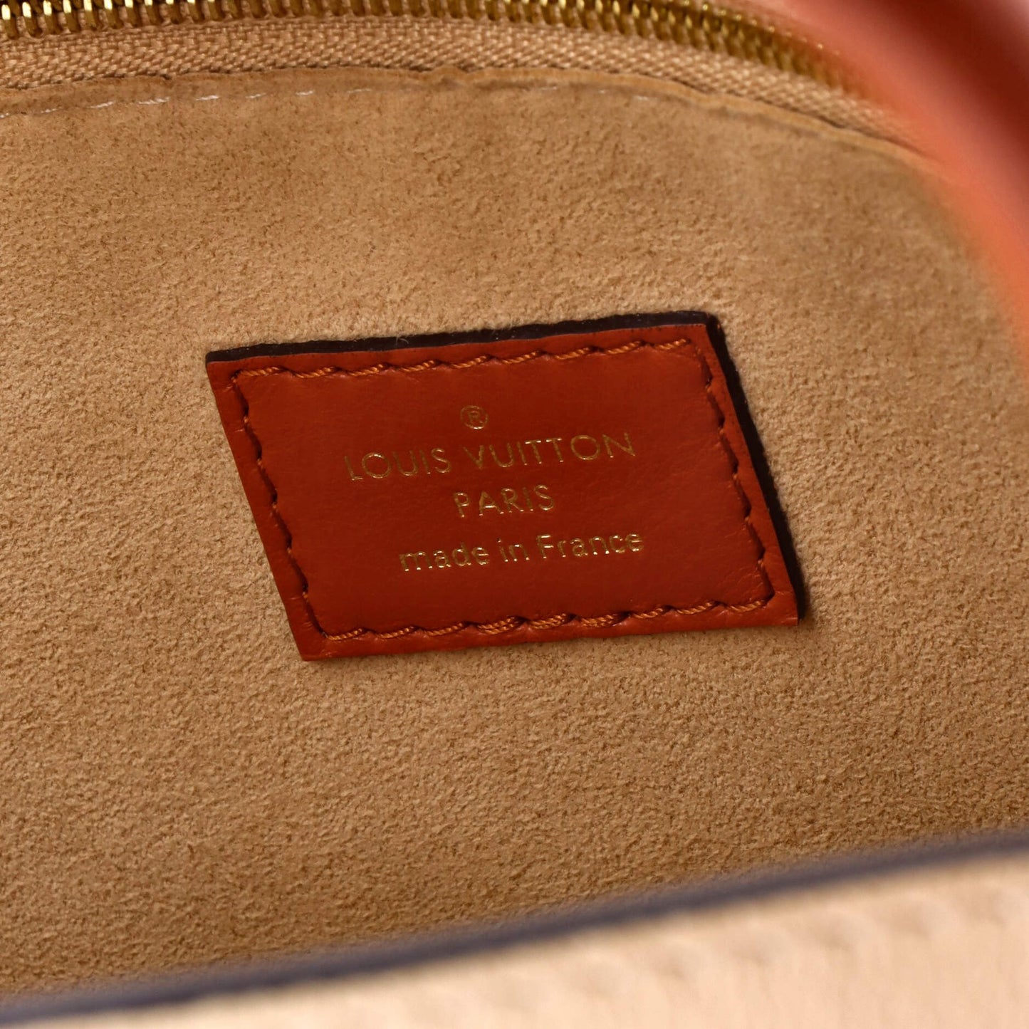 Louis Vuitton On My Side Tote Monogram Tuffetage Leather Mm