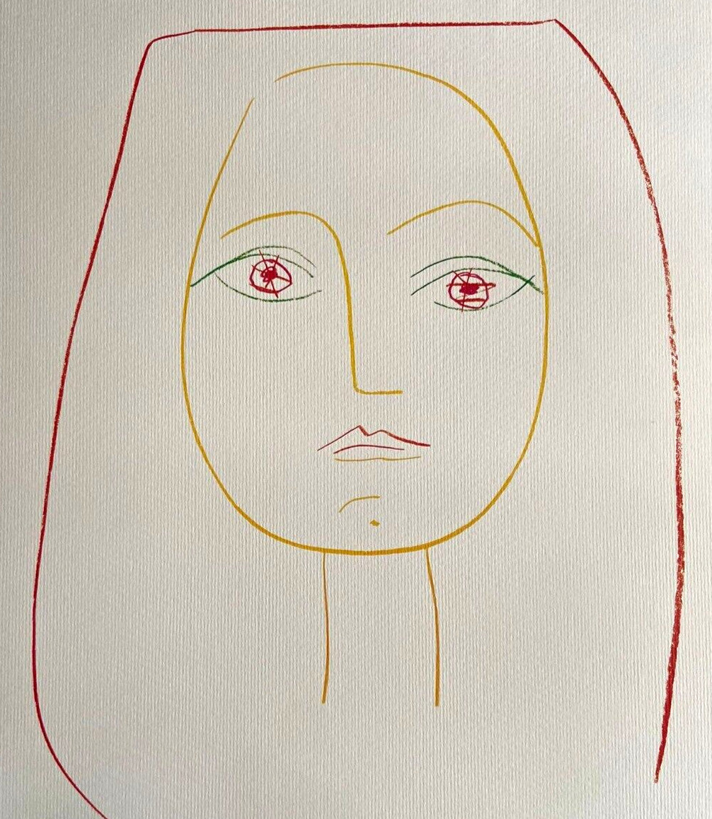 Pablo Picasso Lithograph Coa Signed In Pen