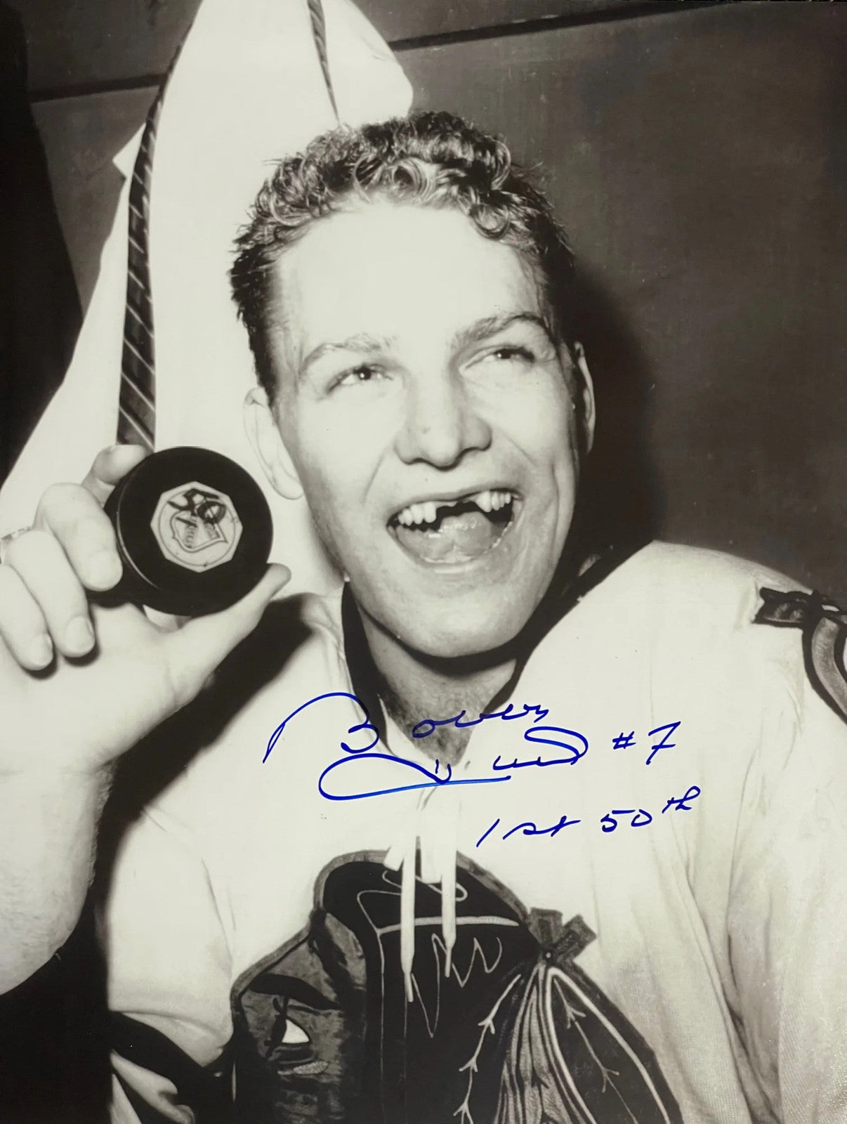 Bobby Hull Autographed 16X20 Hockey Photo
