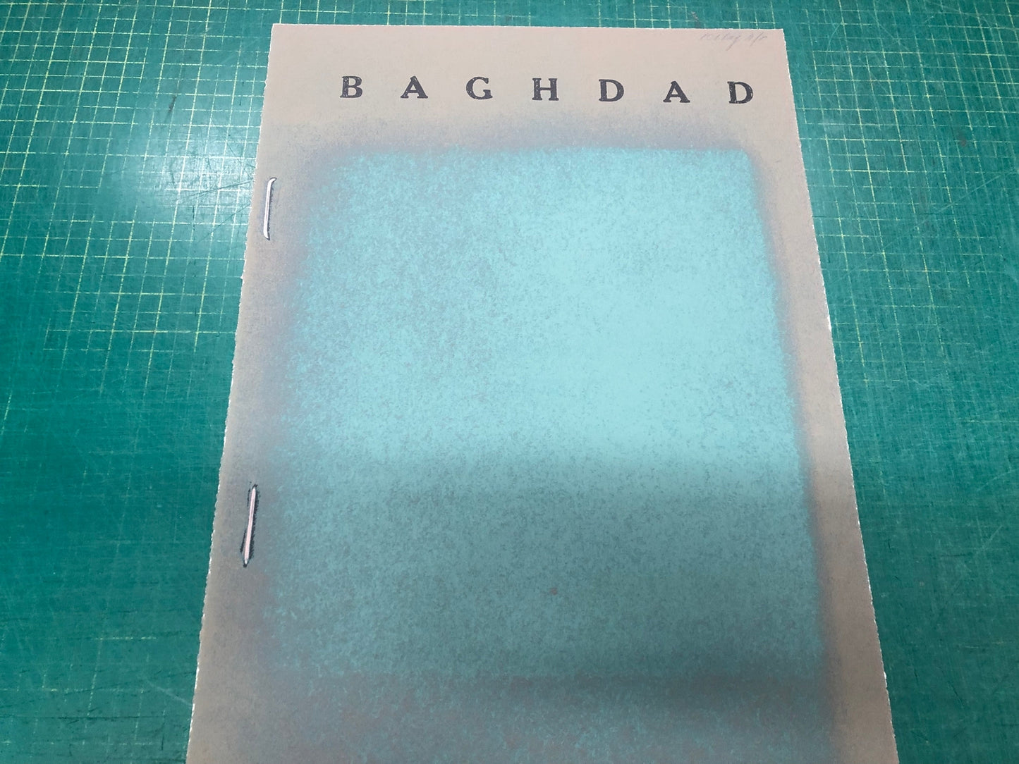 R.B. Kitaj Baghdad Signed " Serigraph