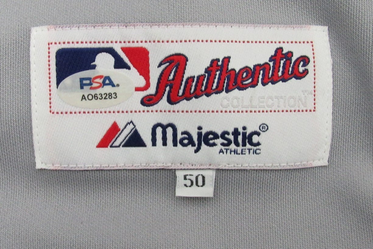 Gary Sheffield Signed Majestic Game Model