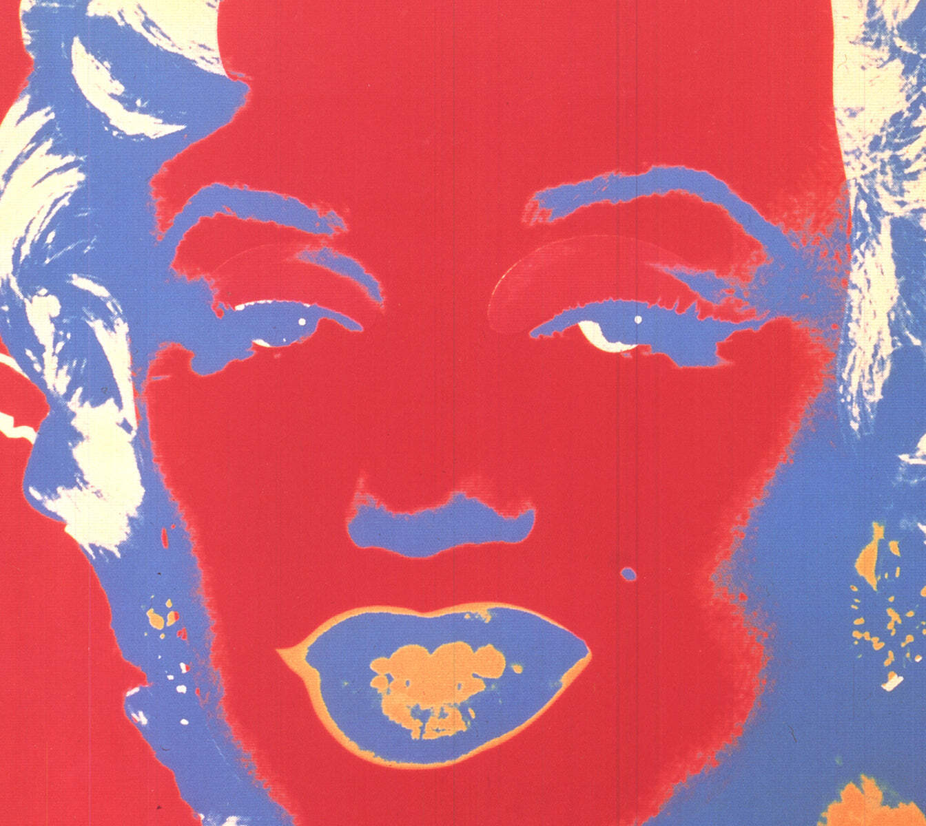 Andy Warhol Marilyn Red Blue (Mini) " Offset Lithograph Pop Art M