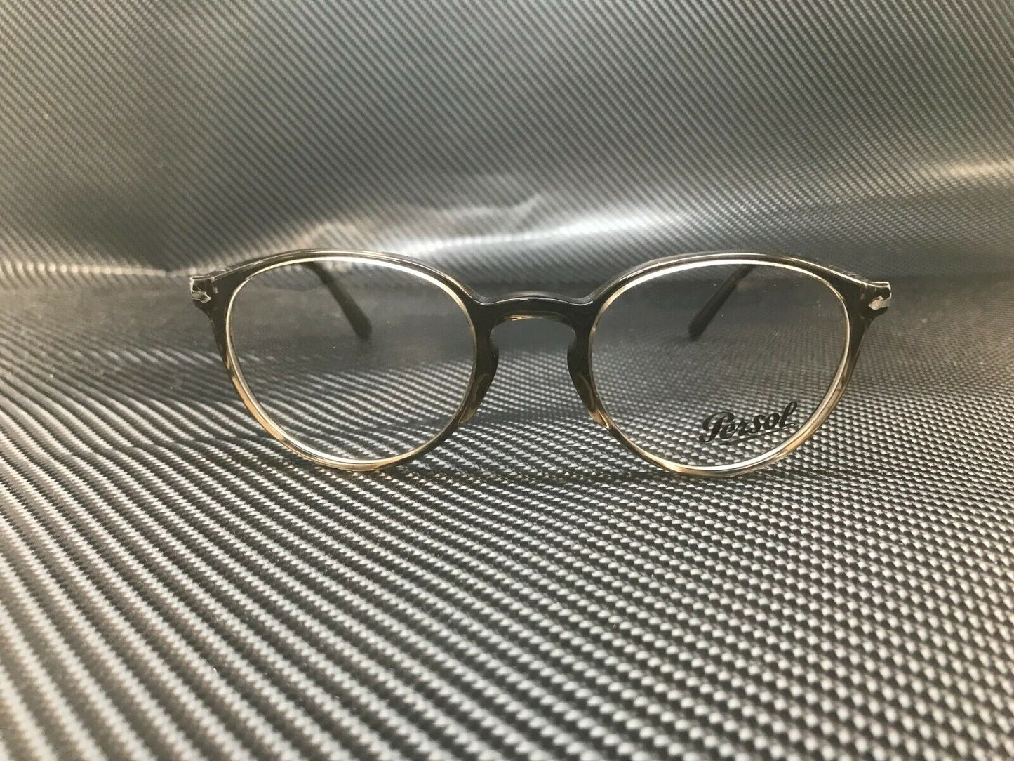 PERSOL PO3218V 1103 Opal Smoke Round Men's 49 mm