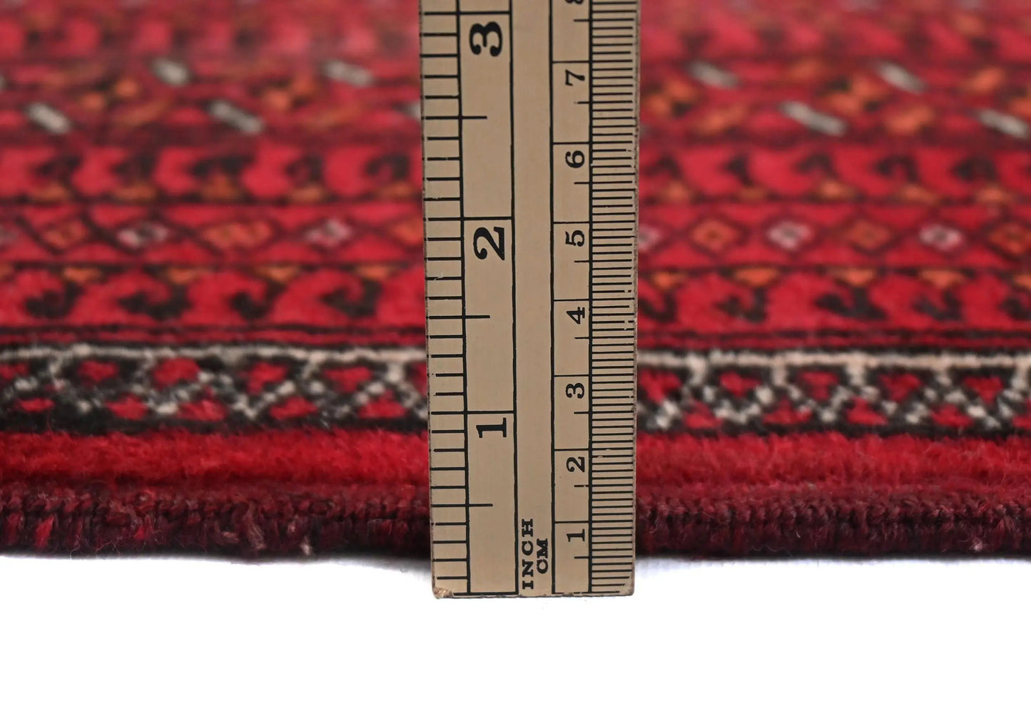 Hand-Knotted Vintage Style Tribal Geometric
