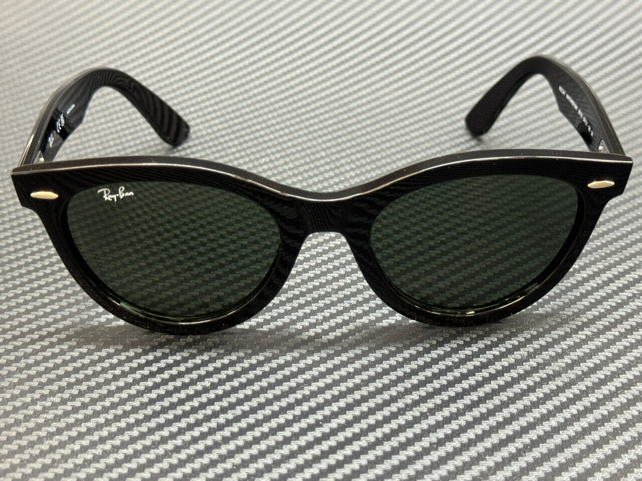 RAY BAN RB2241 901 31 Black Green Unisex 54 mm
