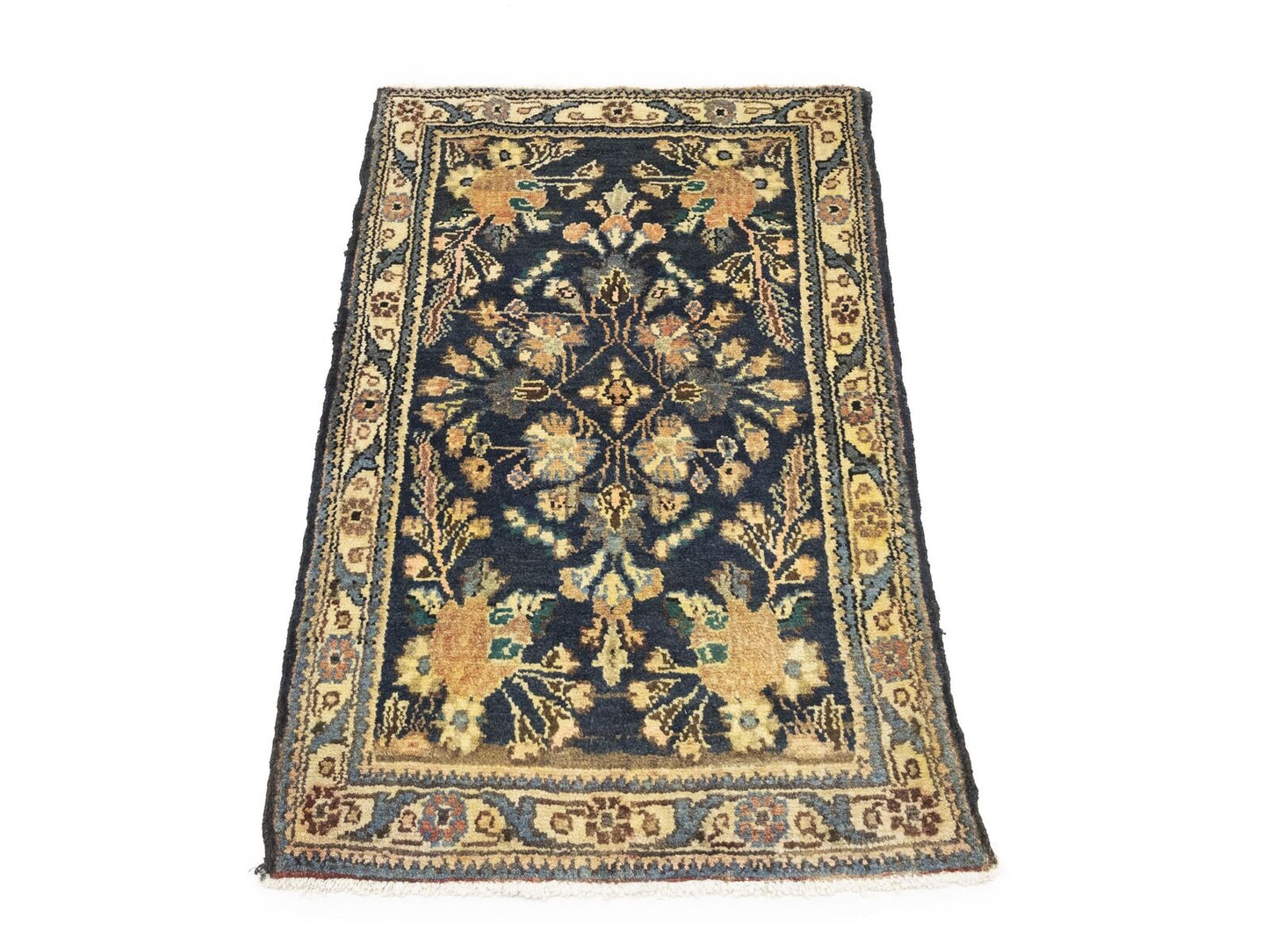 Handmade Vintage Tribal Oriental Rug Farmho