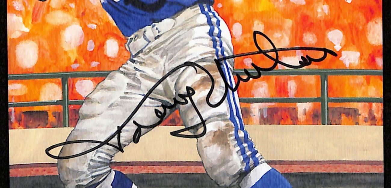 Johnny Unitas Hof Colts Autographed Glac Enshrinee Proof 18/50 Psa/Dna 183807