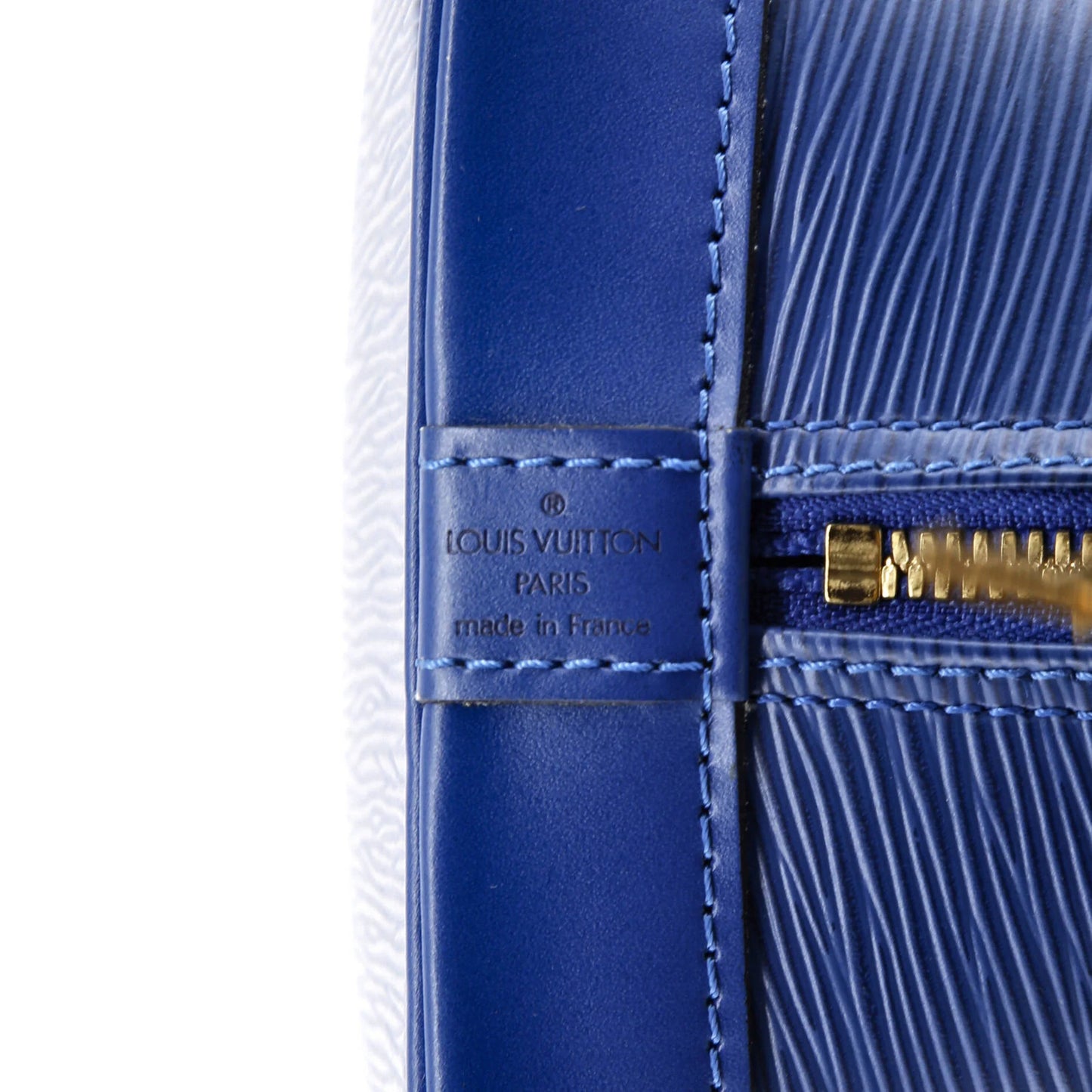 Louis Vuitton Vintage Alma Handbag Epi Leather Pm