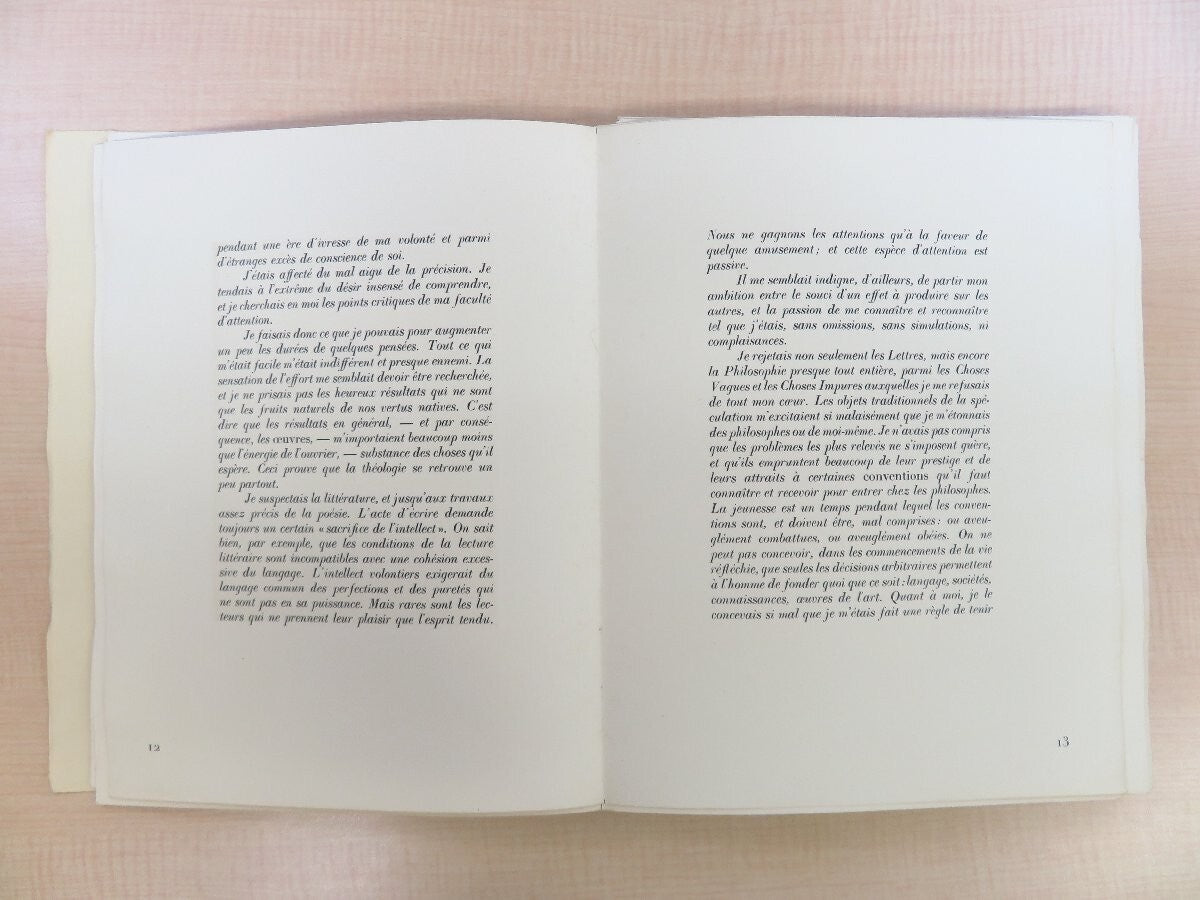 Paul Valry Album De Monsieur Teste, 1945,