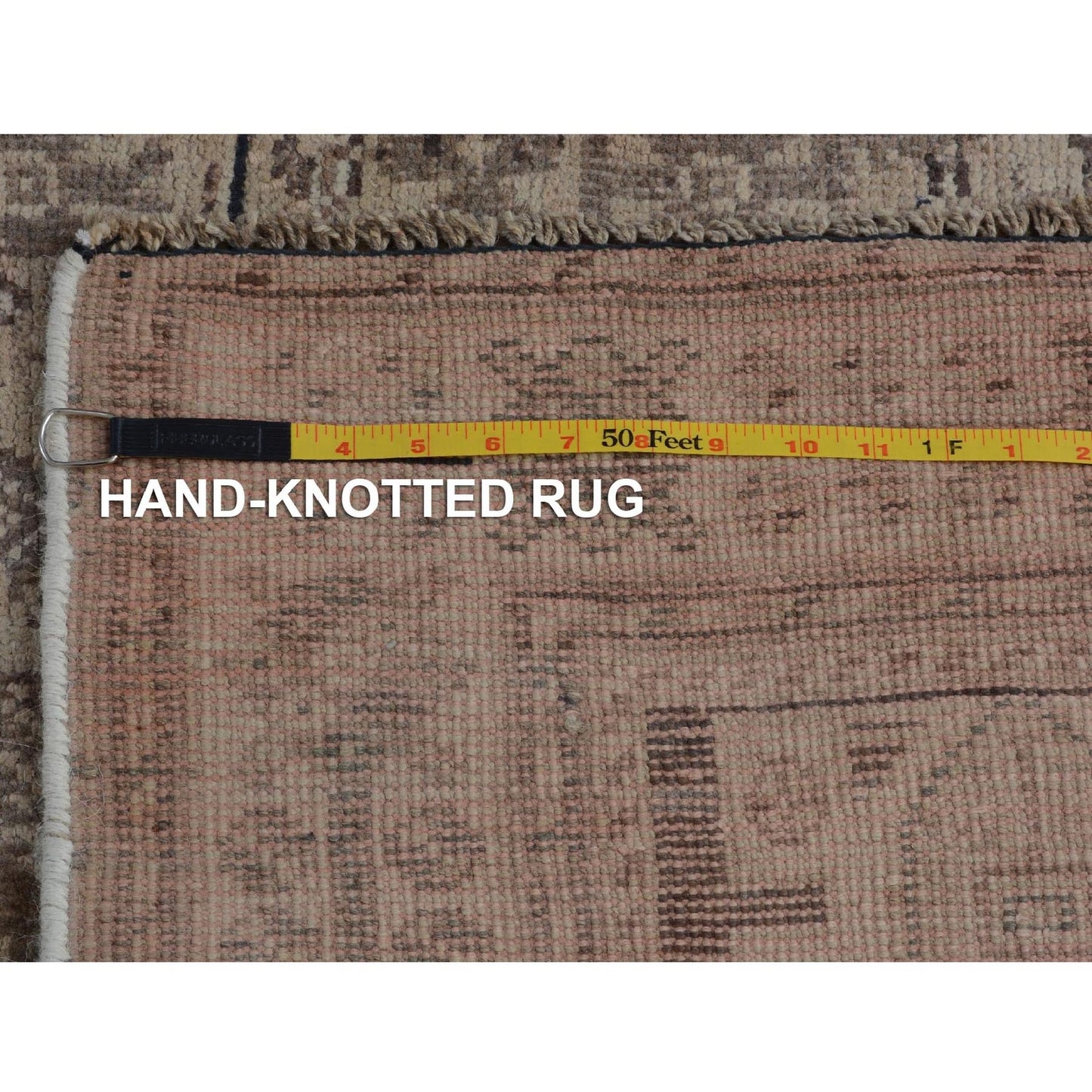 5'6"X8'2" Natural Colors Farsian Qashqairaz Wool Handknotted Oriental Rug