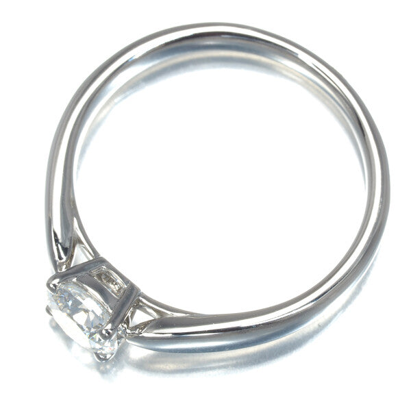 Tiffany&Co. Ring Harmony Solitaire Diamond 0.57Ct E Vs1 3Ex Us5.75-6 Pt950