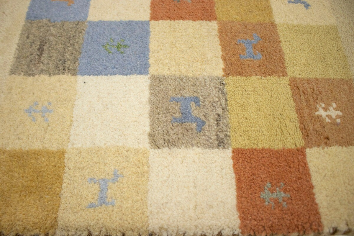 3X7 Ft Handmade Tribal Indo-Gabbeh Oriental
