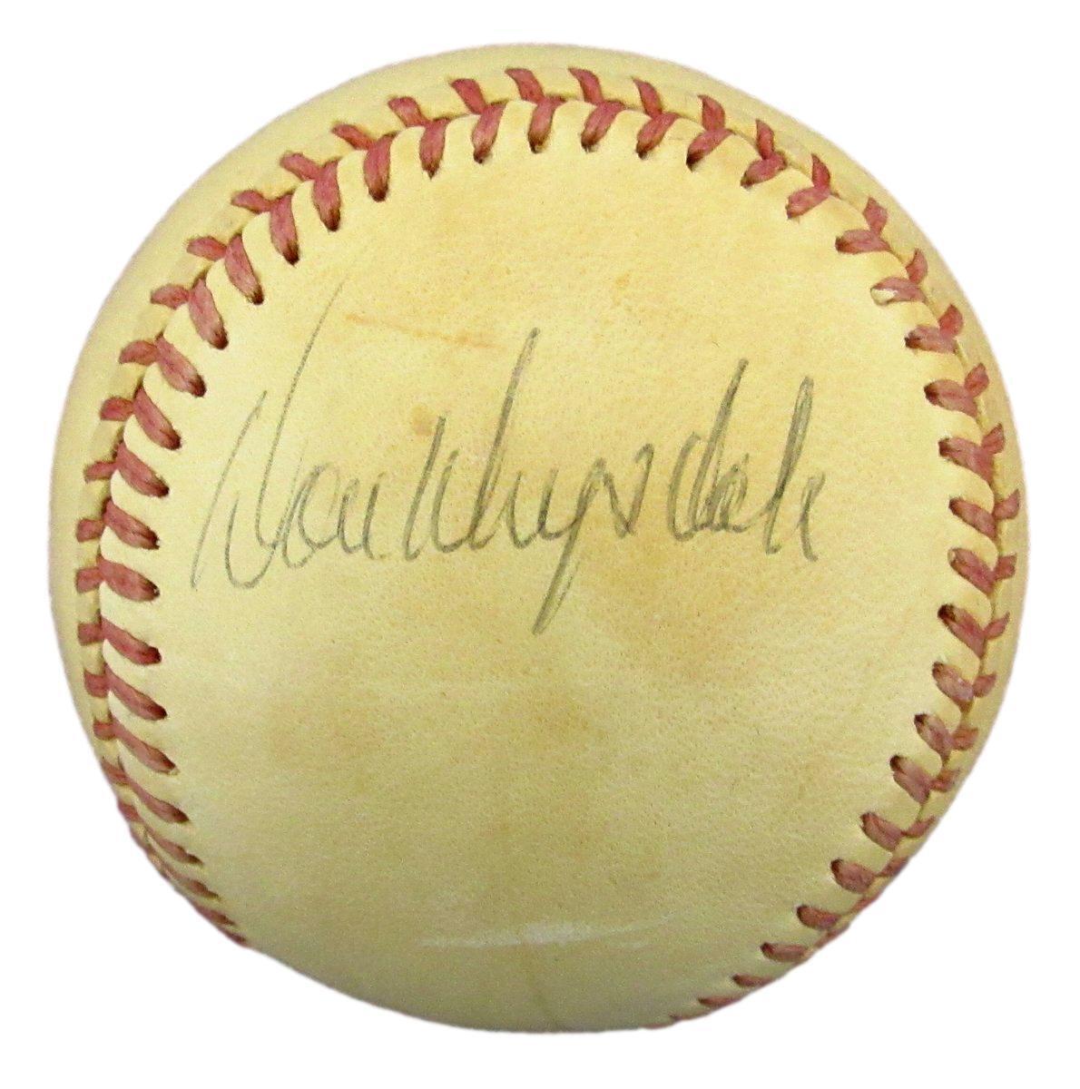 Don Drysdale Hof Signed/Autographed Oal Baseball