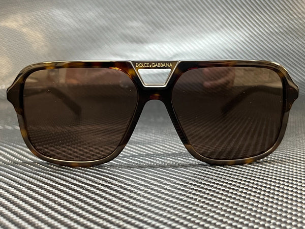 Havana Square Men's DG4354 Sunglasses 58 mm 73 502 Dolce & Gabbana