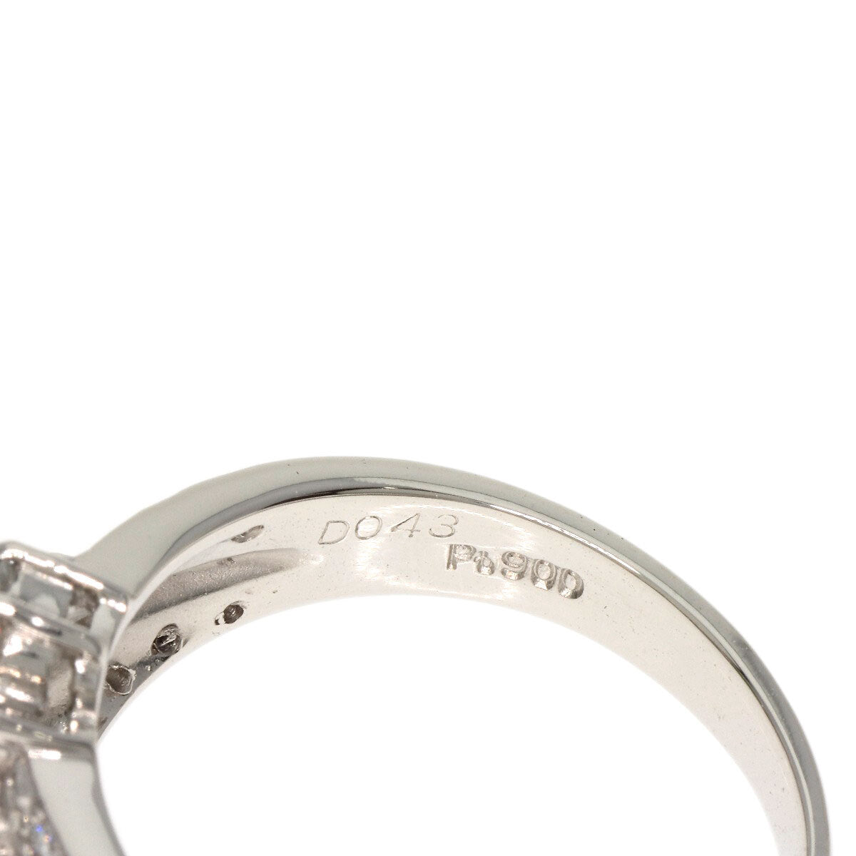 0.4ct Chrome Tourmaline Diamond Ring Platinum