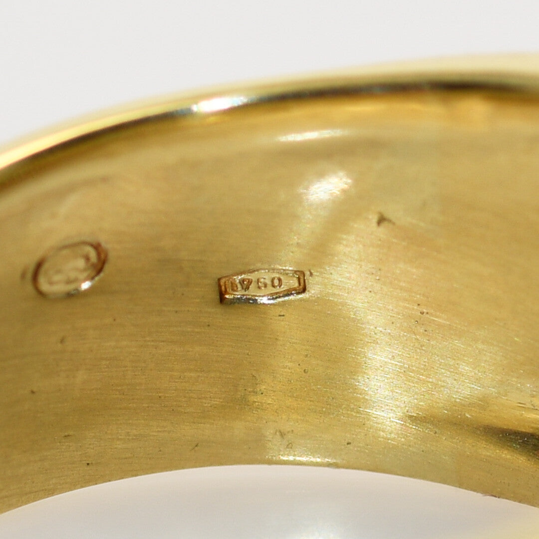 14K Yellow Gold Emerald & Diamond Ring .50Tdw,