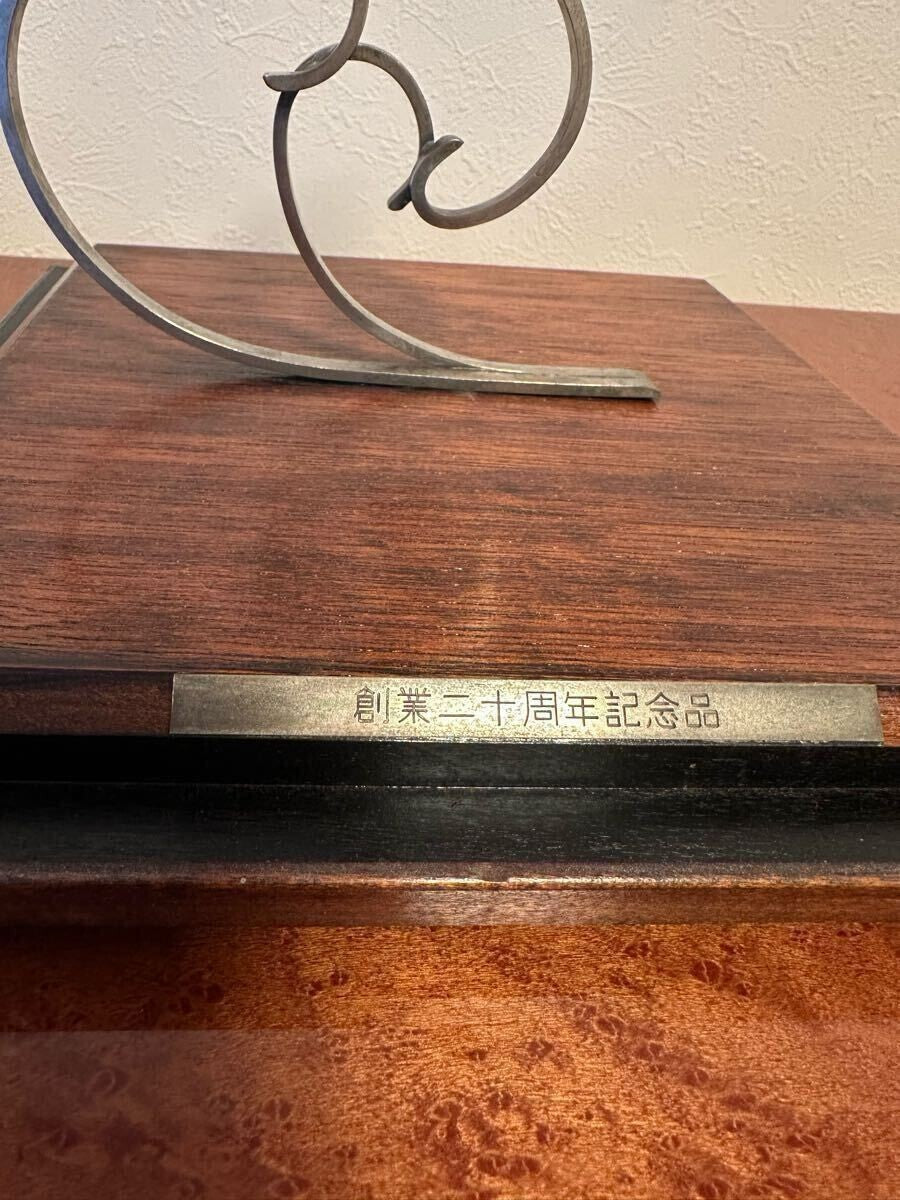 Rare Japan Airlines 20Th Anniversary Silver