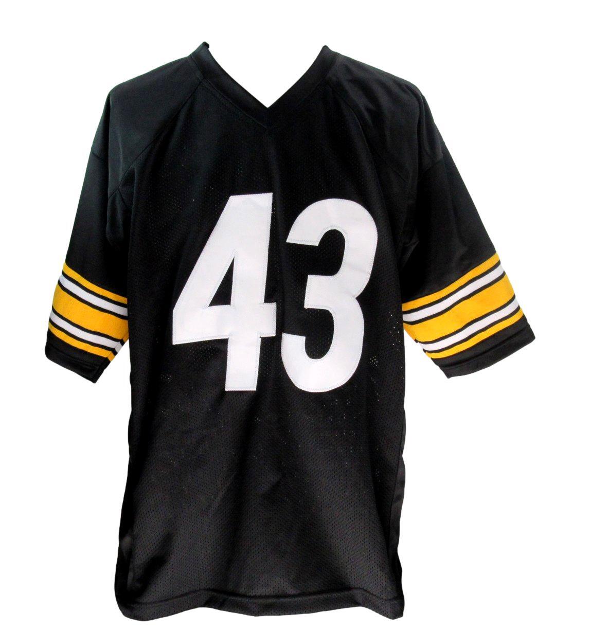 Troy Polamalu Signed Black Steelers Custom