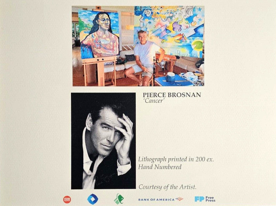 Pierce Brosnan Lithograph 200