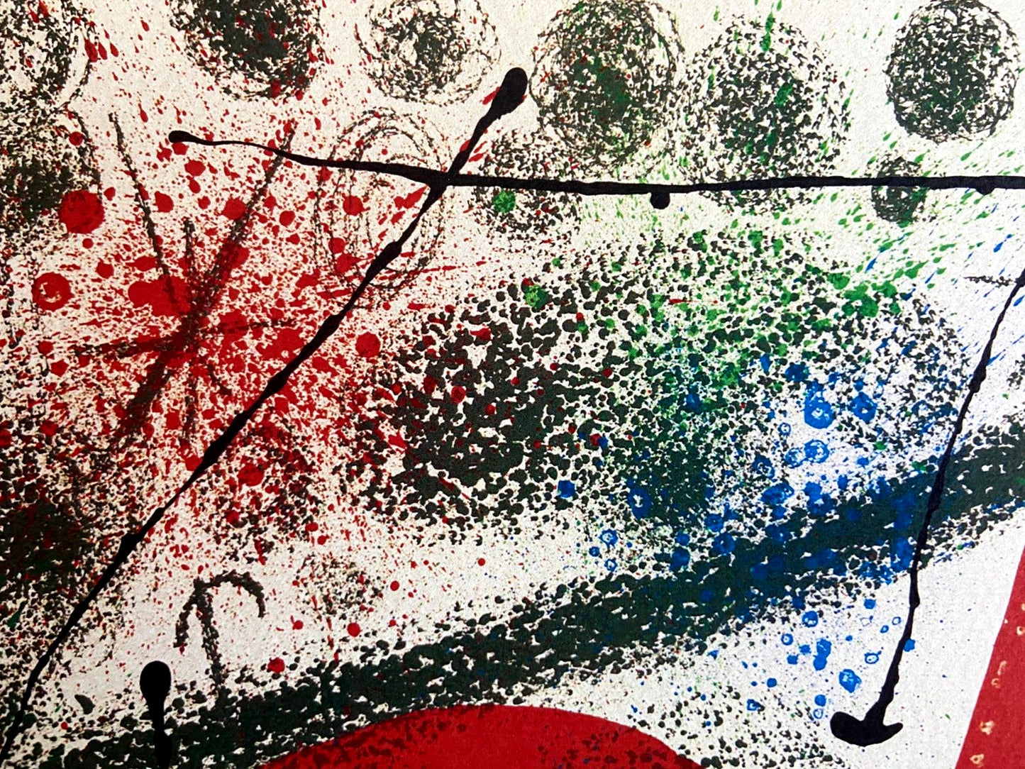 Joan Mir Lithograph Coa Maeght Hand Numbered