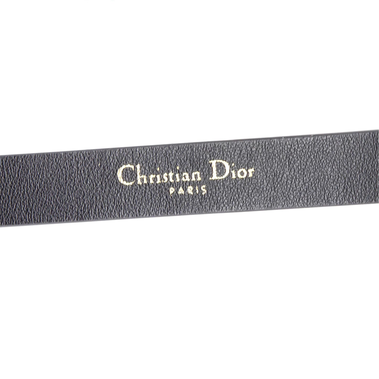 Christian Dior 30 Montaigne Chain Belt Leather Thin