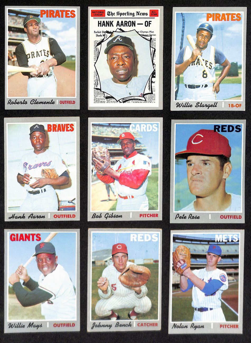 1970 Topps Baseball Card Complete Set (1-720)