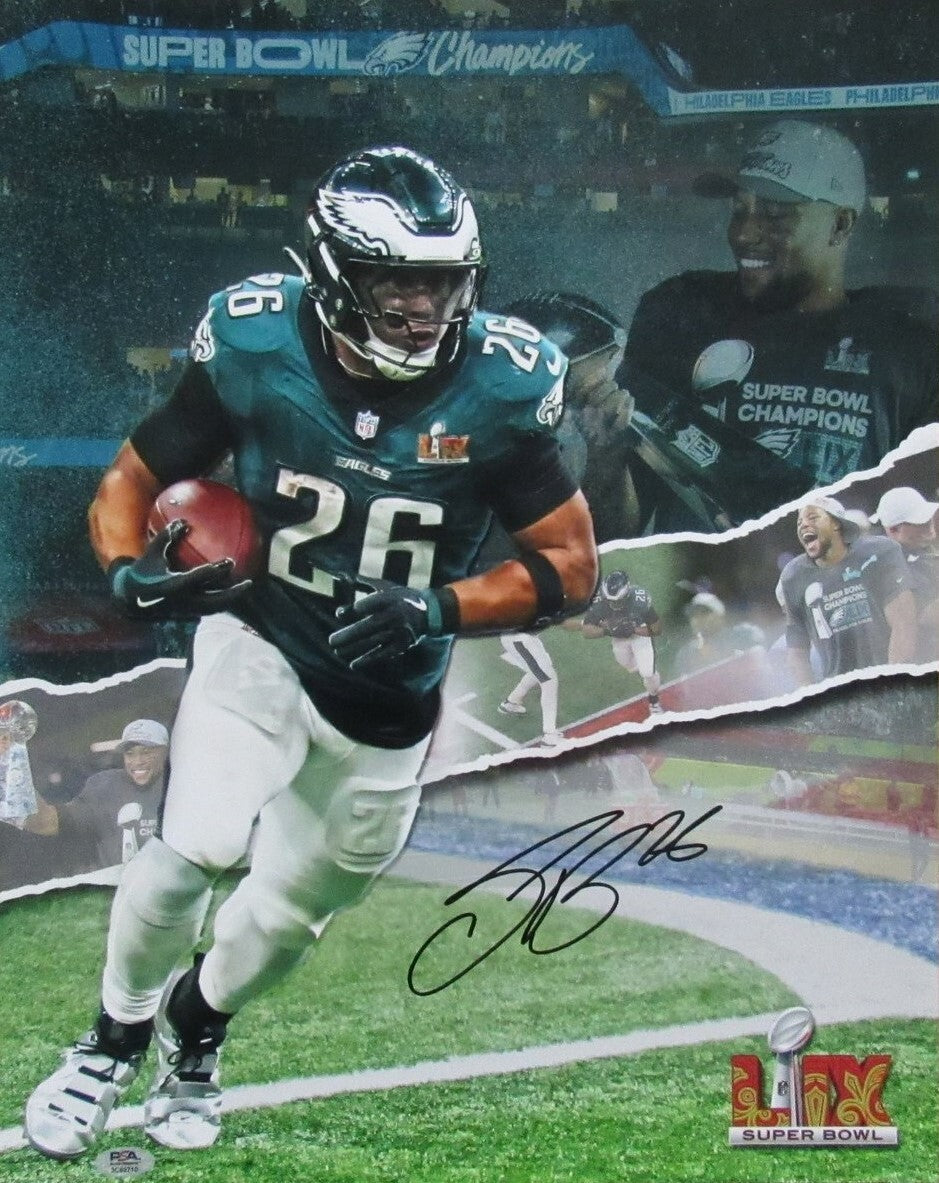 Saquon Barkley Signed/Autographed 16X20 Photo