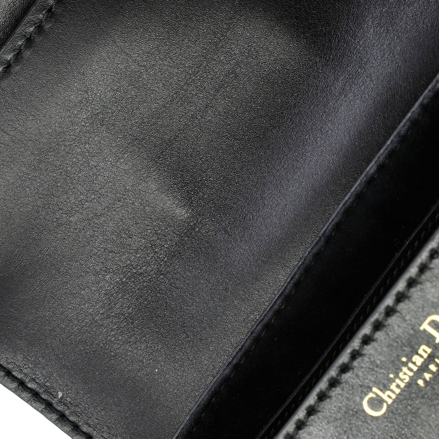 Christian Dior D-Fence Saddle Bag Leather Small