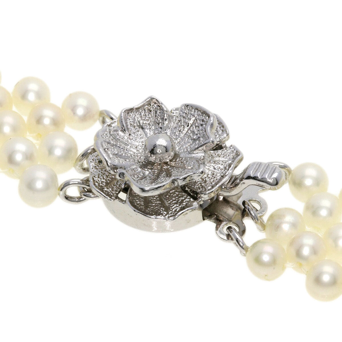 Freshwater Pearl Pearl Necklace Silver 29.7g