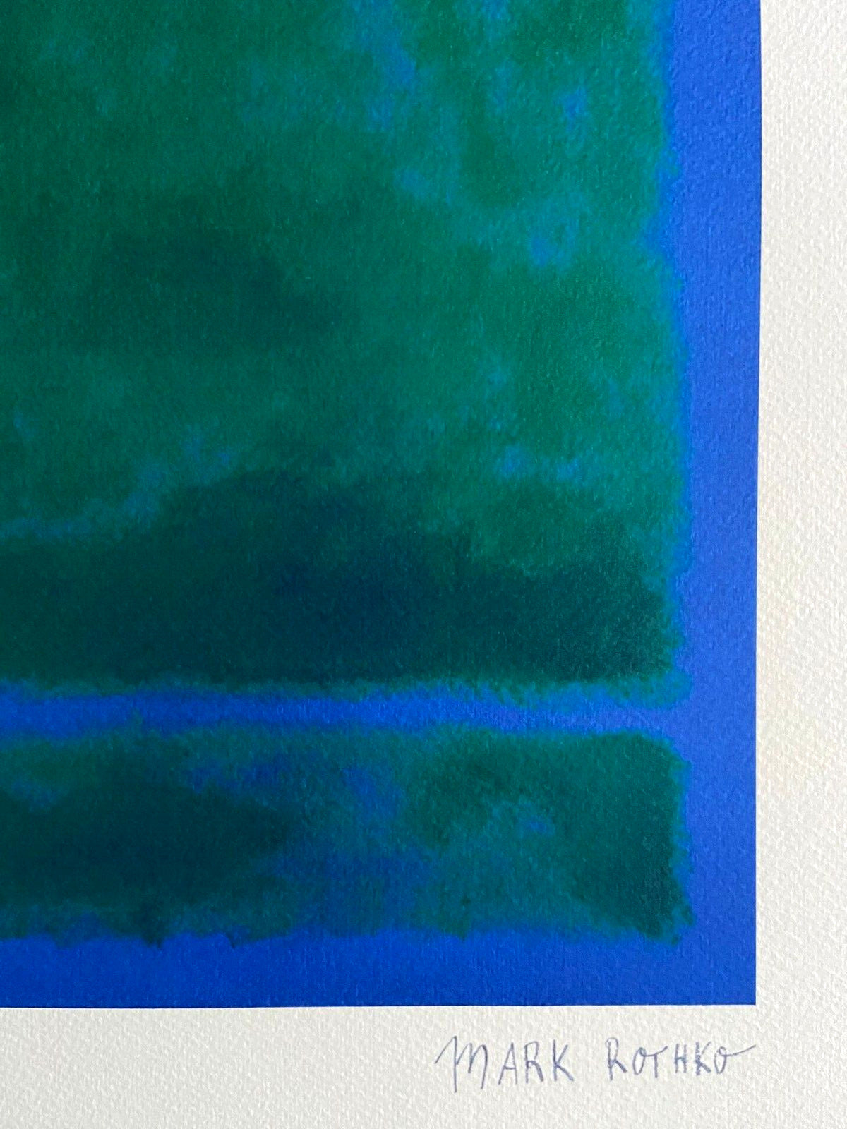 Mark Rothko Lithograph Handmade