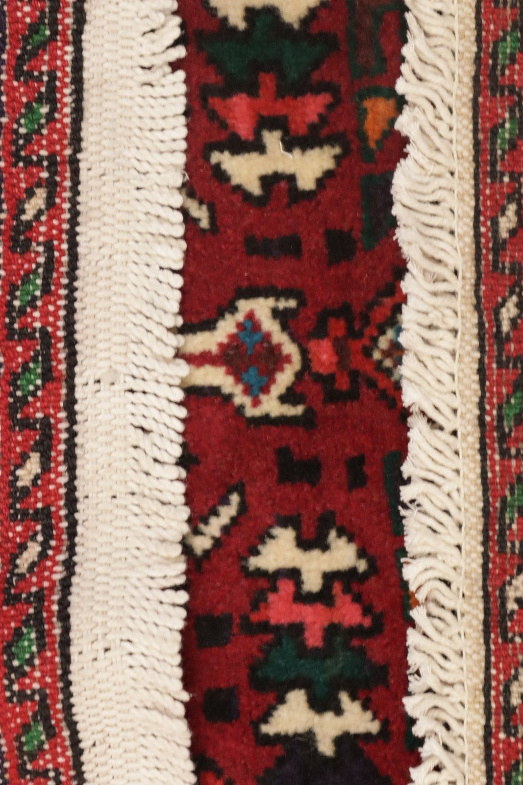 4'6X10 Ft Handmade Tribal Runner Rug Reindeer
