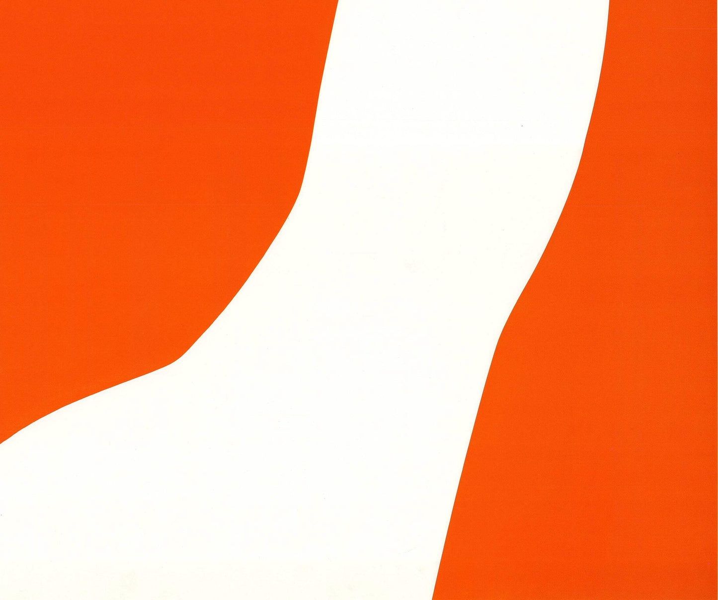 Ellsworth Kelly Red White " Offset Lithograph