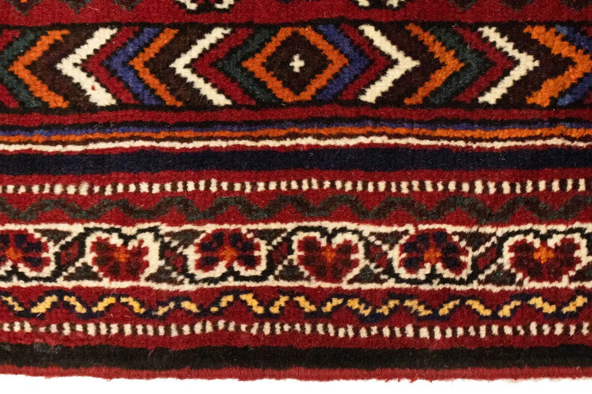 Handmade Tribal Oriental Rug Geometric Wool